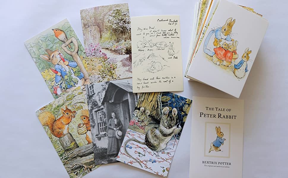  Peter Rabbit postcard 100 sheets entering BOX