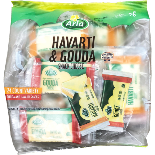 ARLA - bati&go-da снэки сыр 24 шт dofino havarti&amp;gouda