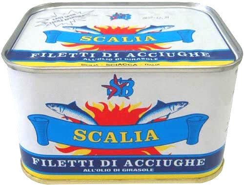 スカーリアさんのアンチョビ フィレ 700g 缶詰の商品画像