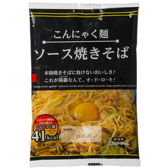  konnyaku noodle sauce yakisoba 130g 1 sack .. low sugar quality low calorie diet sugar quality restriction 1 meal minute .. soba sauce konnyaku calorie off easy cooking 