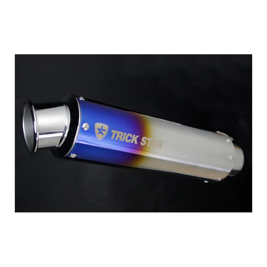 TRICK STAR ショットガン マフラー ステンレス 加工品 トリックスター / ZRX1200DAEG レーシングスリップオンマフラー