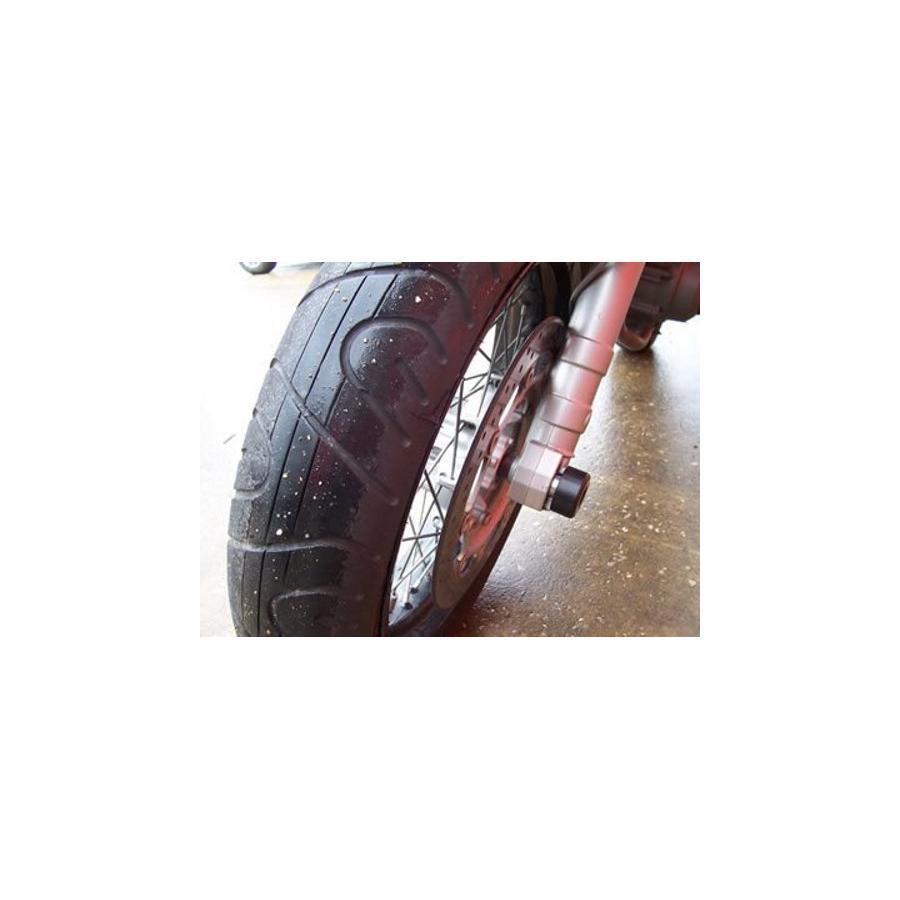R&amp;G вилка протектор черный XT660R XT660X RG-FP0031BK