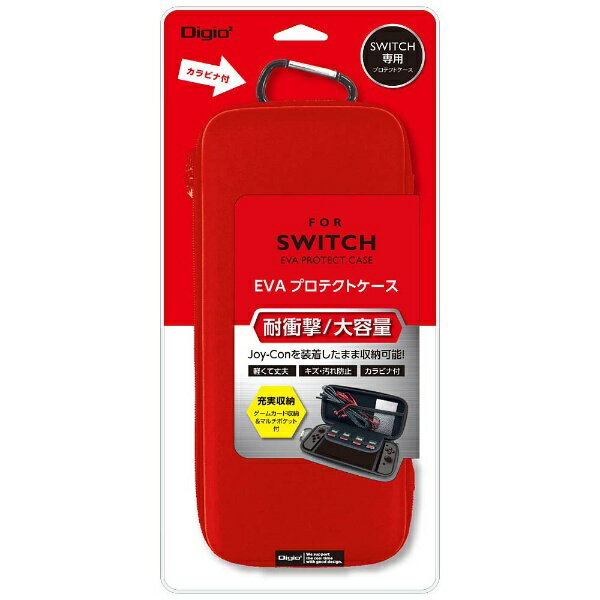 ナカバヤシ ニンテンドーSWITCH用 プロテクトケース レッド SZC