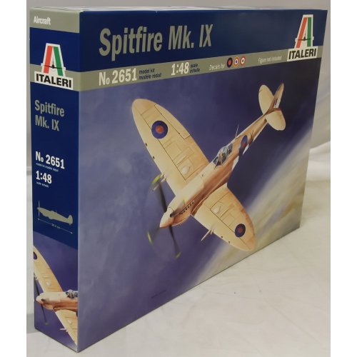 イタレリ スピットファイア Mk.IX（1/48スケール 航空機モデル 38651） ミリタリー模型の商品画像