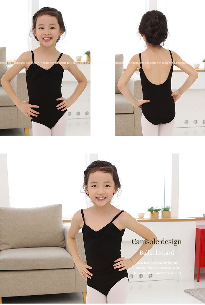 [ outlet распродажа /SALE] балет Leotard ребенок юбка нет [ топ Leotard ] черный / чёрный презентация костюм урок надеты Kids Junior для 