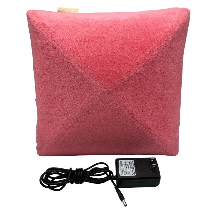 ルルド マッサージクッション AX-HL148pk（ピンク）