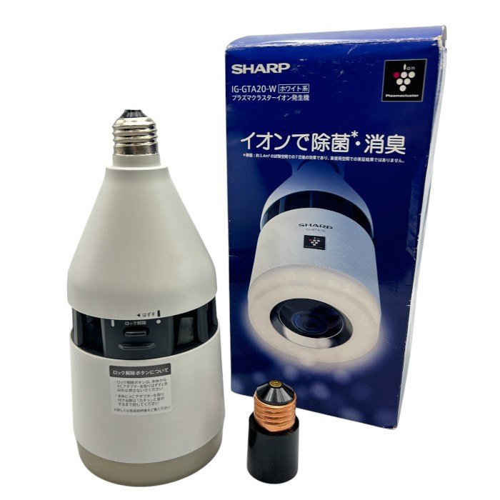 SHARP プラズマクラスターイオン発生器 IG-GTA20-W シャープ IG-GTA20-W（ホワイト系） イオン発生器 - 最安値・価格比較