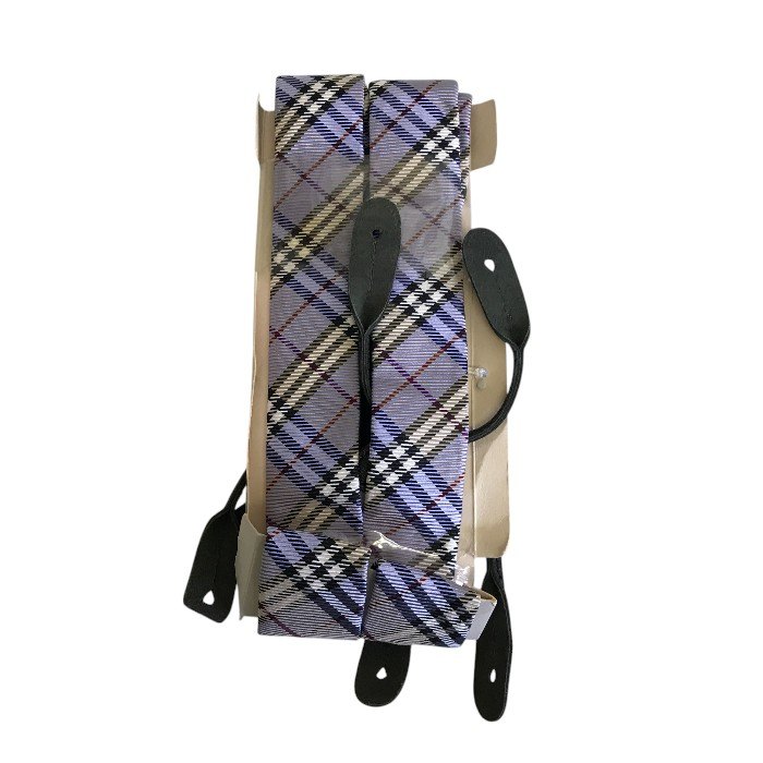 BURBERRY Burberry подтяжки в клетку б/у W1