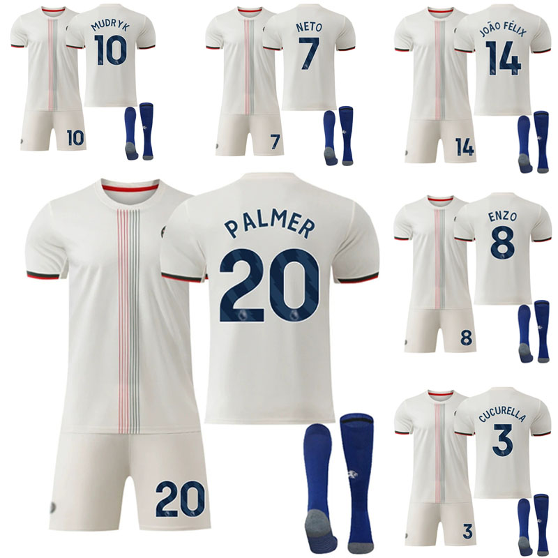 2526 season Chelsea a way форма 20 номер химическая завивка -8 номер enzo10 номер mdolik футбол комплект формы ребенок взрослый короткий рукав 