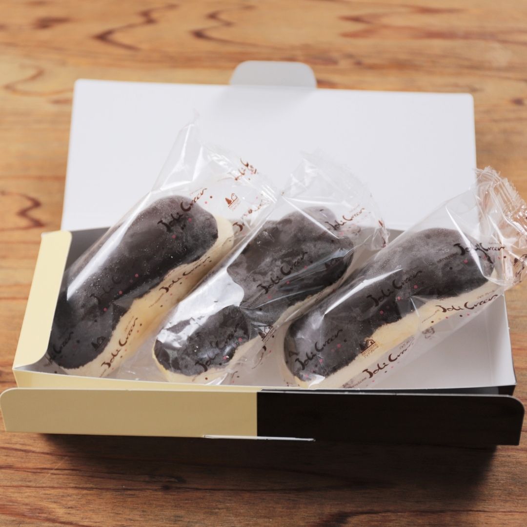  Mother's Day eclair Hokkaido sweets 3 piece insertion ×1 box mochi × mochi eclair freezing mochimochi pastry ka Star do Hakodate north . city joli* clair direct delivery from producing area free shipping 