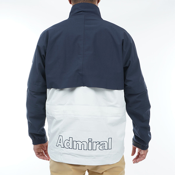  Admiral Golf дождь жакет мужской ADMA3R1 Kappa tops блузон 2WAY короткий рукав дождь непромокаемая одежда 2023 год осень-зима модель Admiral Golf