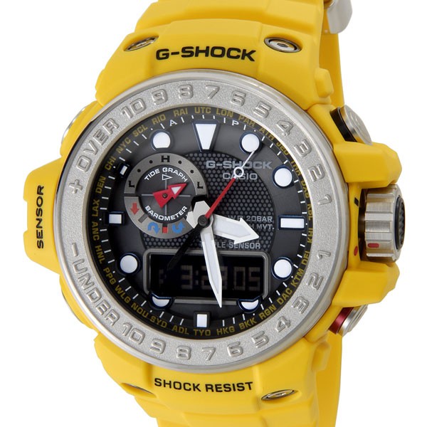 CASIO ガルフマスター 電波ソーラー「GWN-1000 」希少カラーの