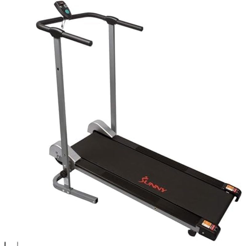  Sunny hell s&amp; fitness (Sunny Health &amp; Fitness) folding type to red Mill manual compact mini tray do Mill 