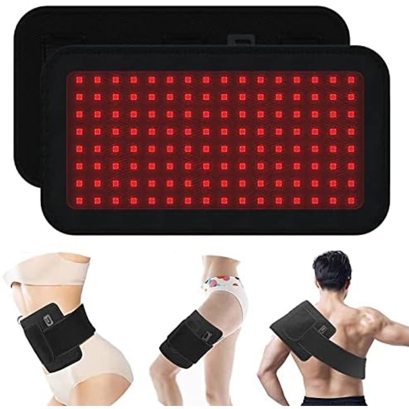  close infra-red rays LED seniours red color LED lighting belt small of the back care red light belt temperature . motion rom and rear (before and after) applying code type timer function year ...