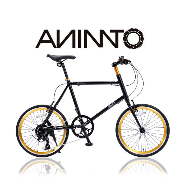 [ANIMATOani mart ] мини велосипед ALLORA( Arrow la) Shimano 7 ступени переключение скоростей 20 дюймовый алюминиевая рама стильный 