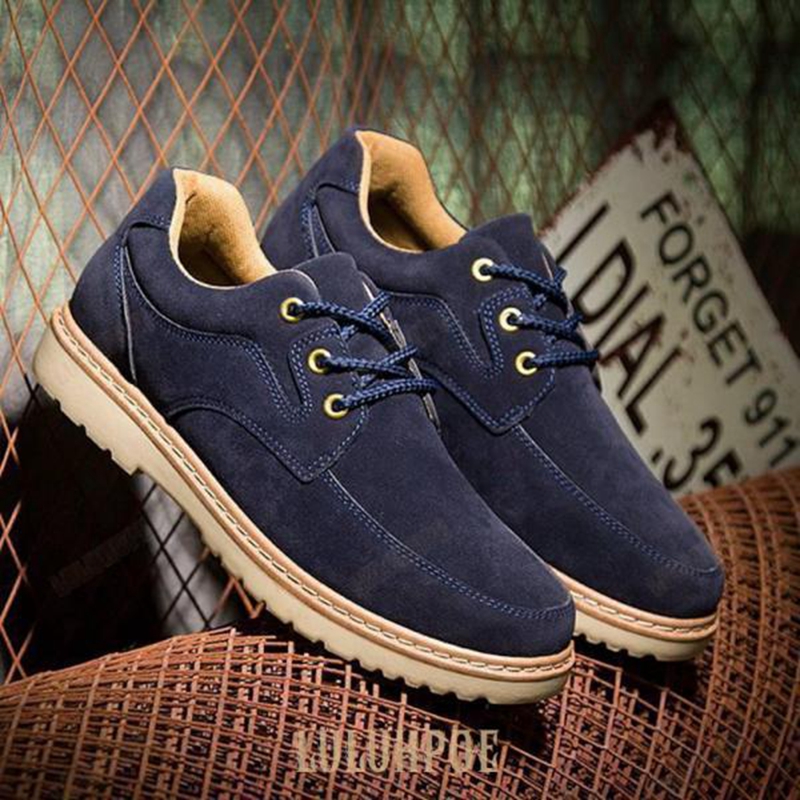  повседневная обувь deck shoes мужской замша гонки выше обувь кожа обувь .. нет бизнес low cut .....