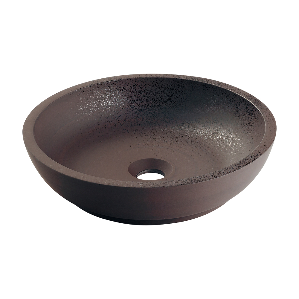 kak large round wash-basin black tea 493-253-M eat and drink shop . pavilion water place DIY