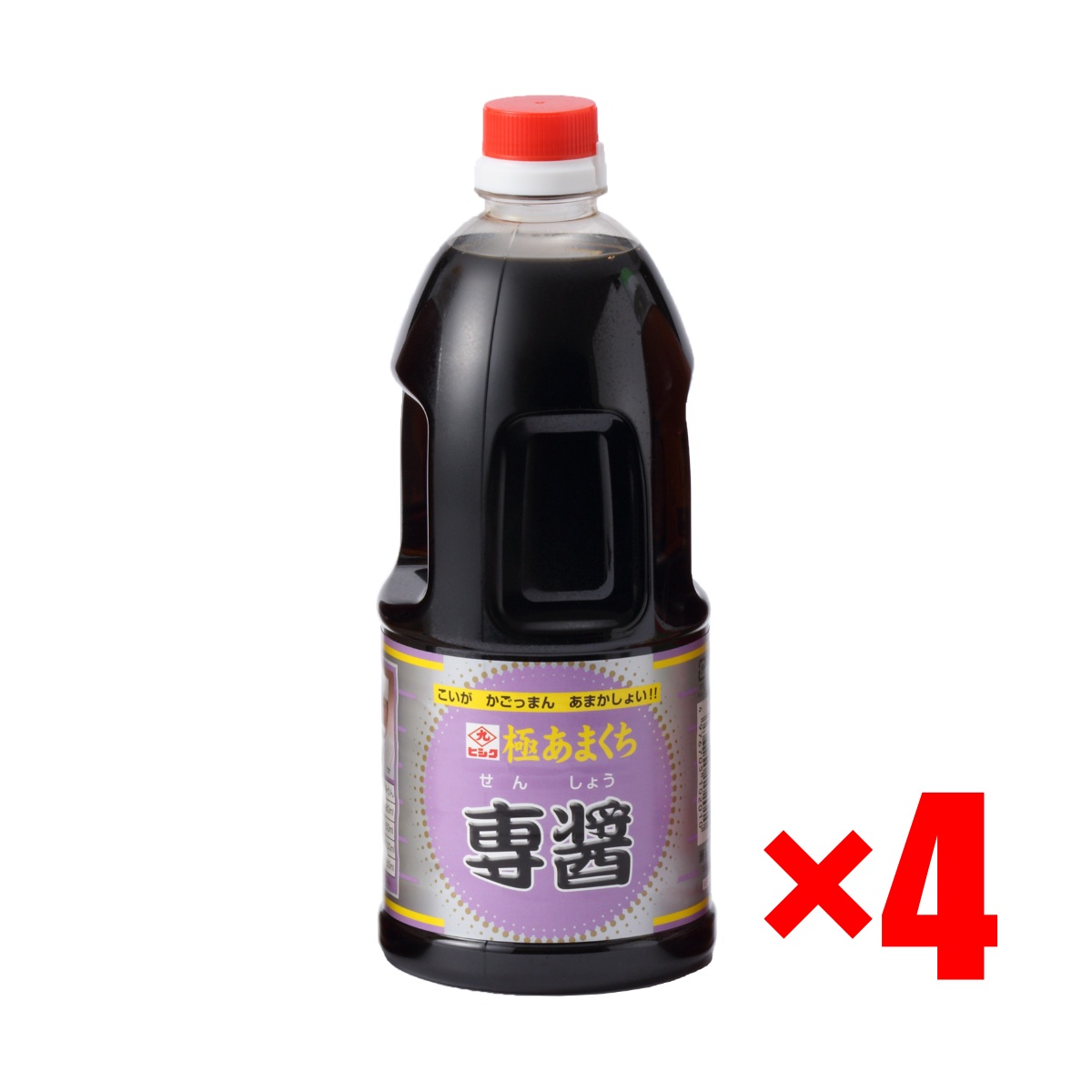 ヒシク 極あまくち 専醤 ペットボトル 1L × 4本の商品画像
