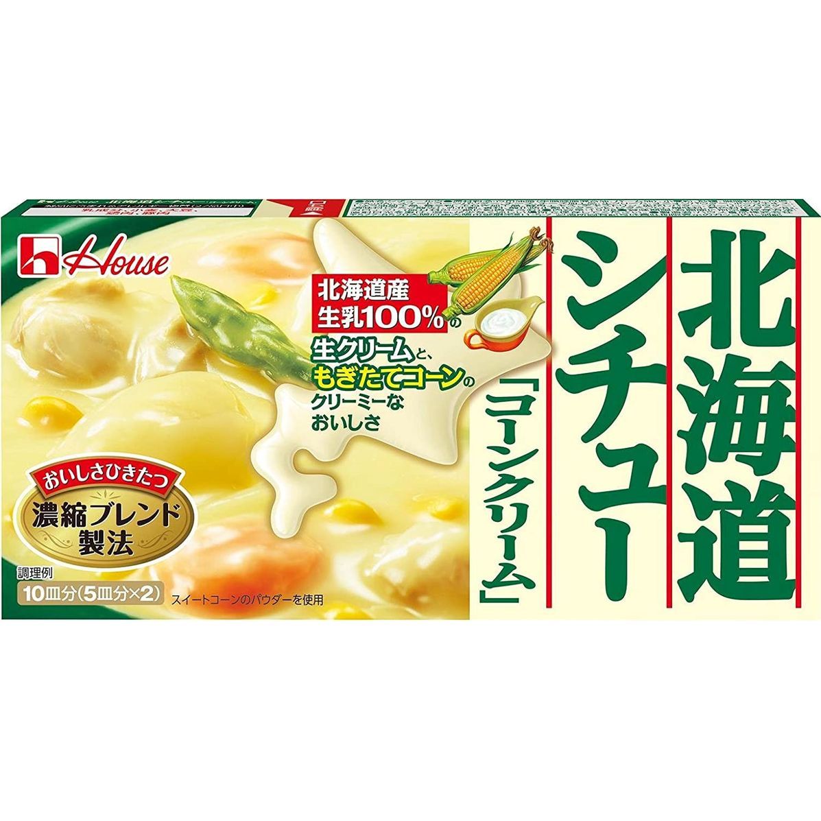 ハウス食品 ハウス食品 北海道シチュー コーンクリーム 180g×1個 シチュールーの商品画像