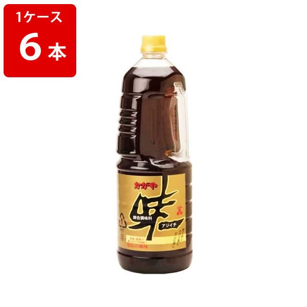 かがや 味一 醤油 ペットボトル 1.8L×6本の商品画像
