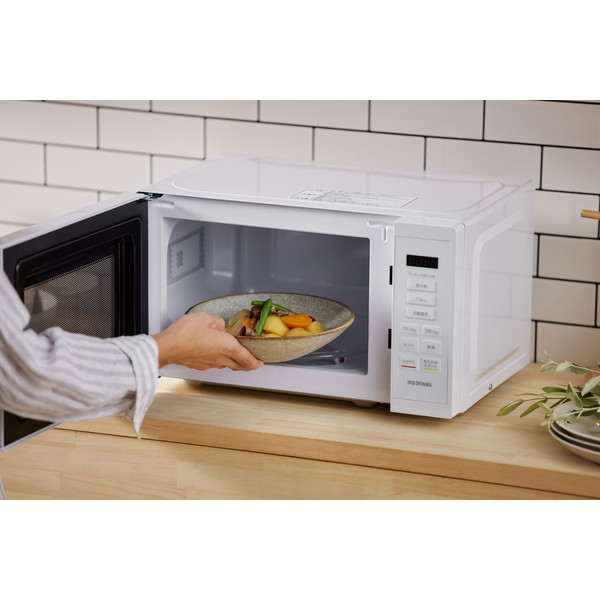  microwave oven 17L single function Iris o-yamaIMB-T178-W white 50Hz East Japan 60Hz west Japan simple single function range single function microwave oven Manufacturers direct delivery 