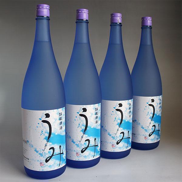 大海酒造 芋焼酎 うみ 25度 1.8L × 4本 瓶 芋焼酎の商品画像