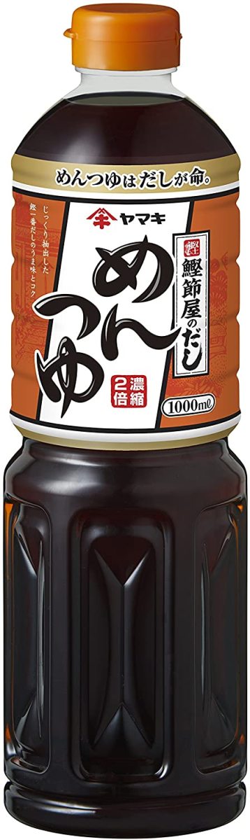 ヤマキ めんつゆ 1000ml×1個の商品画像