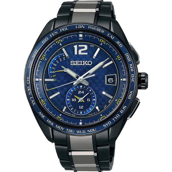 SEIKO ブライツ ソーラー電波時計 SAGA265 BRIGHTZ メンズ腕時計 - 最