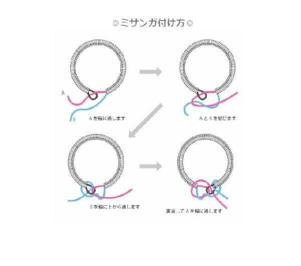 ミサンガ ブレスレット アクセサリー 刺繍糸