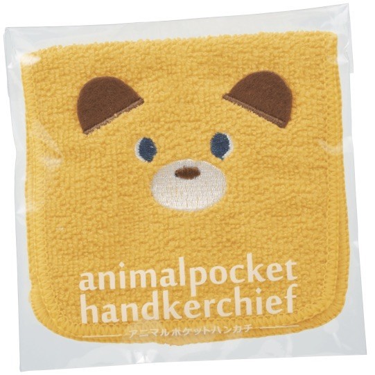 1 piece per 78 jpy free shipping animal pocket handkerchie 480 pieces set gift little gift animal Mini towel hand towel 