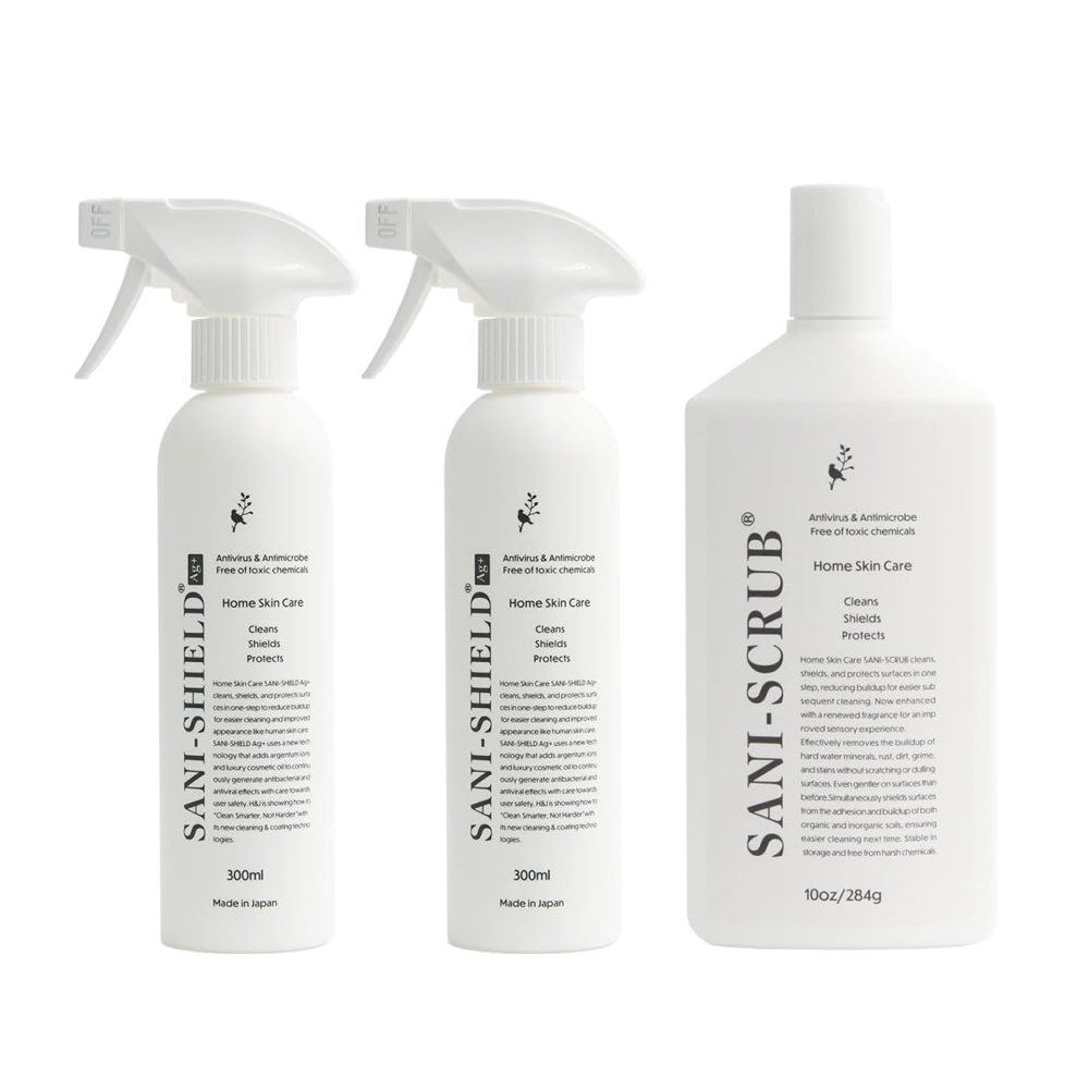サニーシールドAg＋ 300ml（トリガー付2本）＋サニースクラブ1本の商品画像