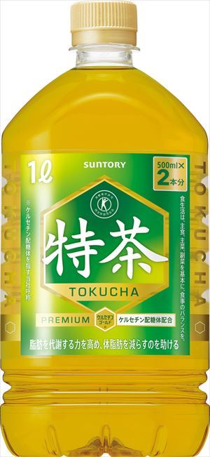 SUNTORY サントリー 緑茶 伊右衛門 特茶 1000ml × 12本 ペットボトル 伊右衛門（サントリー） お茶（ソフトドリンク）の商品画像