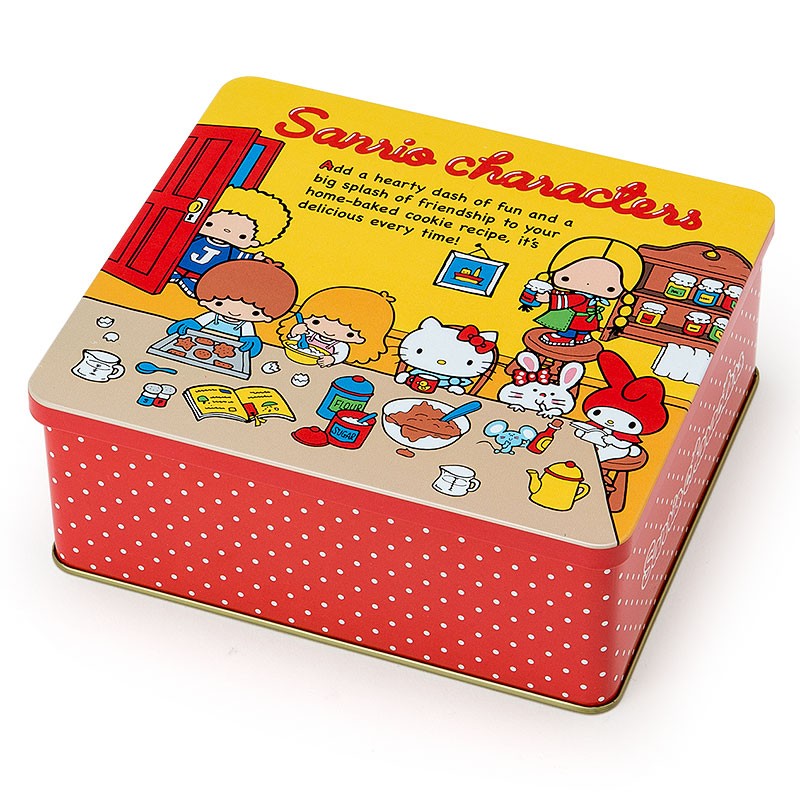 サンリオキャラクターズ 缶入りクッキー('70sお部屋)