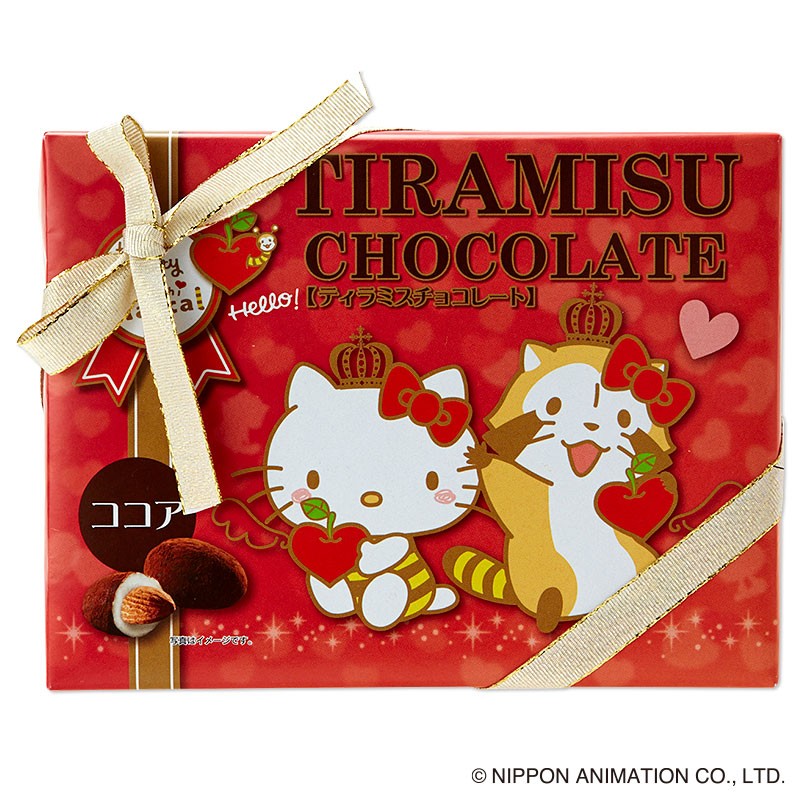 あらいぐまラスカル×ハローキティ チョコレートボックスM