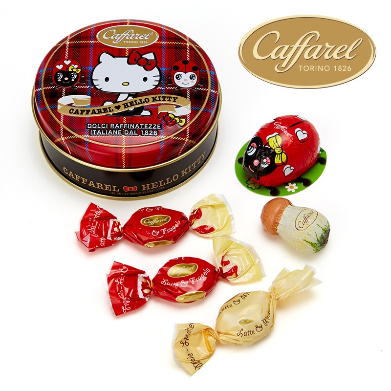 ハローキティ×CAFFAREL(カファレル) コラボ缶セット(マル)