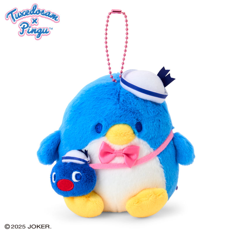  Pingu × смокинг Sam эмблема держатель 