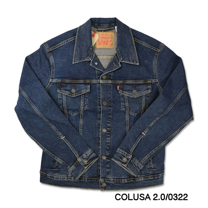 LEVI'S Levi's Denim Tracker жакет G Jean легкий внешний мужской женский унисекс 72334