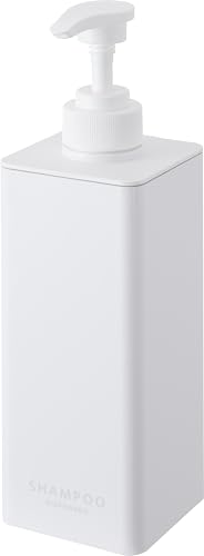 山崎実業 tower たっぷり洗剤が出るディスペンサー（ホワイト/シャンプー）1538の商品画像