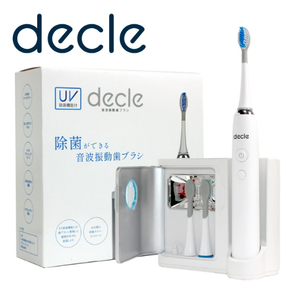 音波振動歯ブラシ decle 電動歯ブラシ本体の商品画像