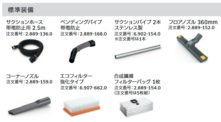 ケルヒャー NT30/1 Tact 帯電防止 業務用 乾湿両用クリーナー ケルヒャー NT30/1 Tact 帯電防止 業務用 乾湿両用クリーナー