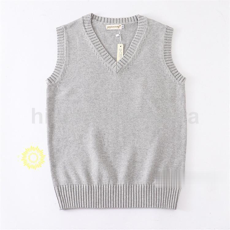  school woman lady's uniform knitted spring autumn winter V neck student school uniform girl junior high school student high school student school autumn clothes 