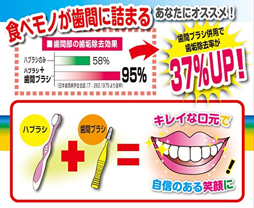  dental Pro tooth interval brush I character type futoshi type size 5(L) 15 pcs insertion 15 piece (x 1)