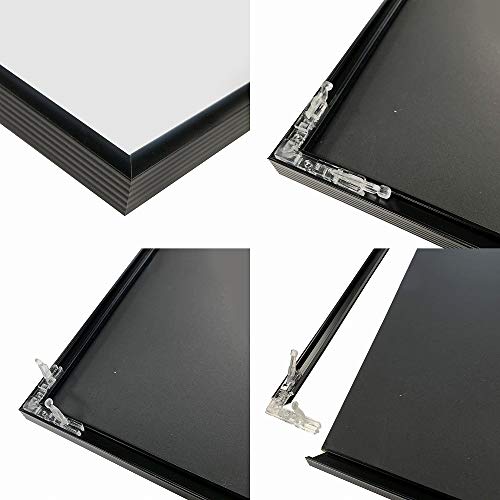 A.P.J. aluminium poster frame / Fit frame A1 size (594×841mm) black 