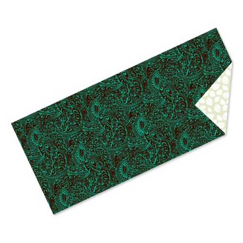  Aska towel Sara . dry Hawaiian face towel Tahiti Anne ASK-2AP-THT-GRN green 400x900