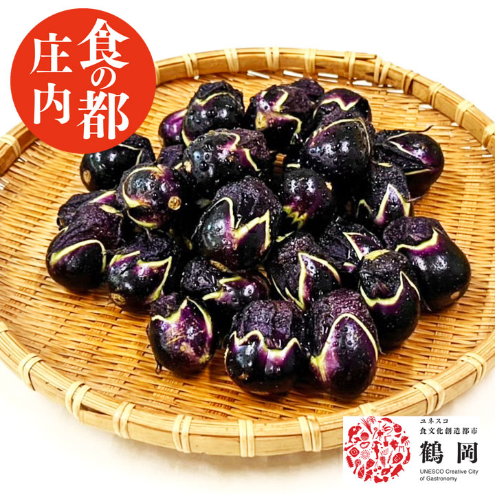  сырой. круг маленький ... рисовое поле ..500g Yamagata префектура Tsuruoka производство .. произведение предмет баклажан nas еда. столица . внутри 