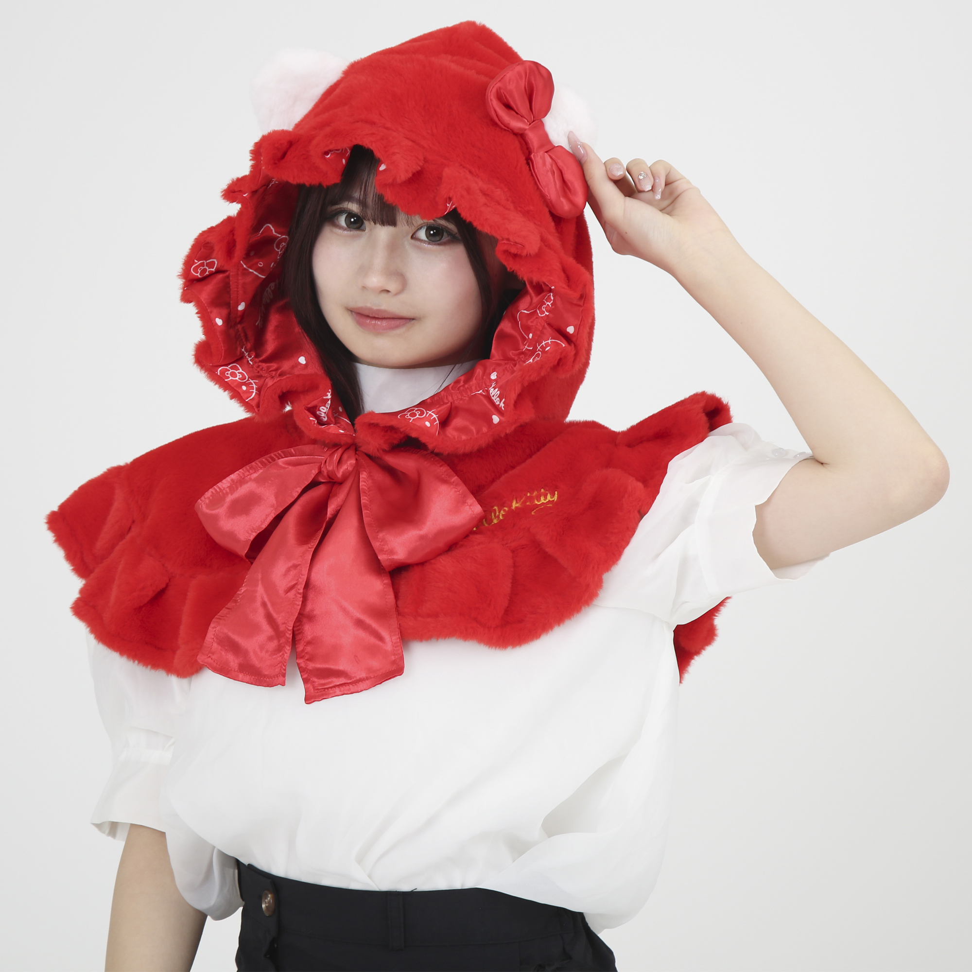 SAZACsa рюкзак SAN-1834 Sanrio Hello Kitty становится .. с капюшоном . Mini накидка 