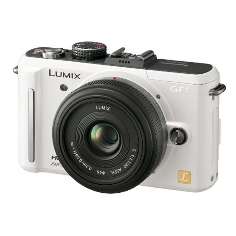 パナソニック ルミックス LUMIX GF1 DMC-GF1C-W レンズキット（シェル