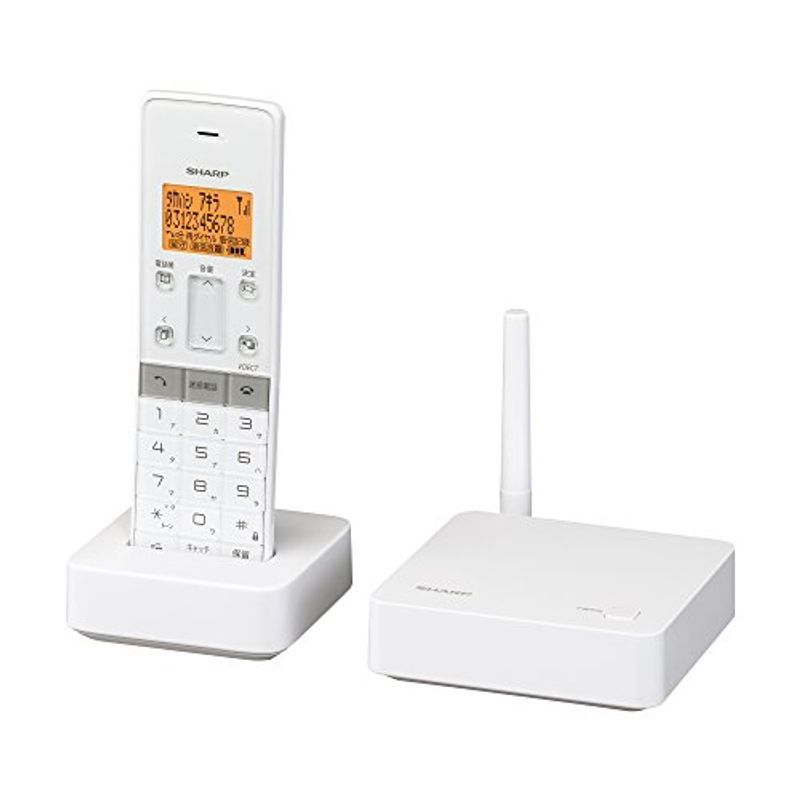 電話機シャープJD-SF 1CL-W シャープ JD-SF1CL-W（ホワイト系） 固定電話機 - 最安値・価格比較