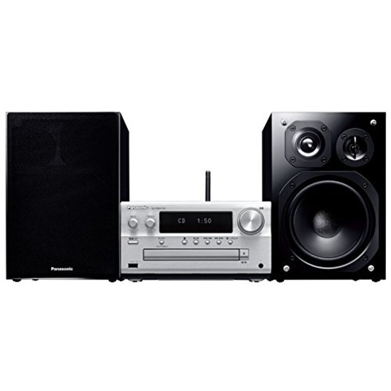 Panasonic CDステレオシステム SC-PMX150-S シルバー ミニコンポ - 最