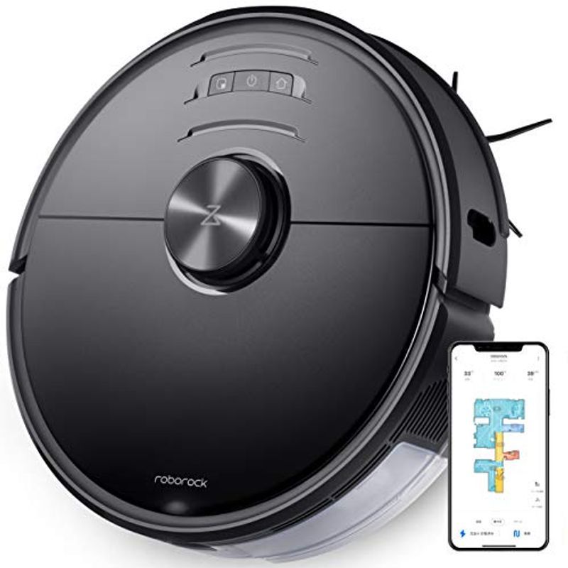 Roborock S6 MaxV S6V52-04ロボット掃除機 ブラック Roborock S6 Max V S6V52-04（ブラック） ロボット掃除機 - 最安値